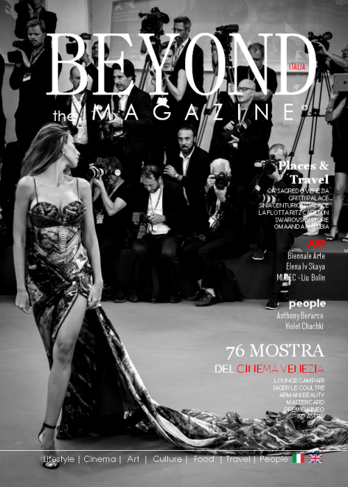 cover BEYOND the MAGAZINE federica pierpaoli